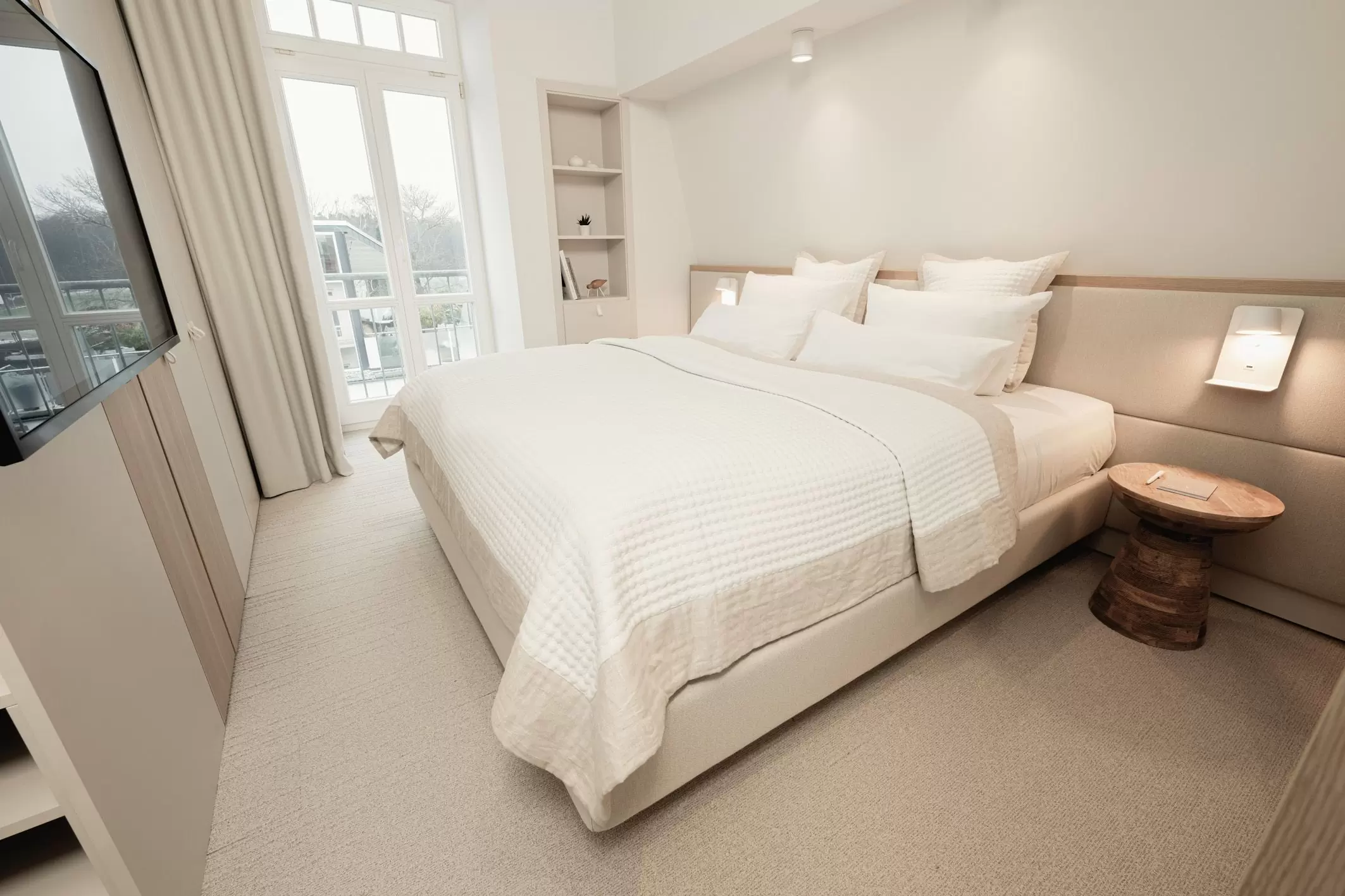 Schlafzimmer Ausblick