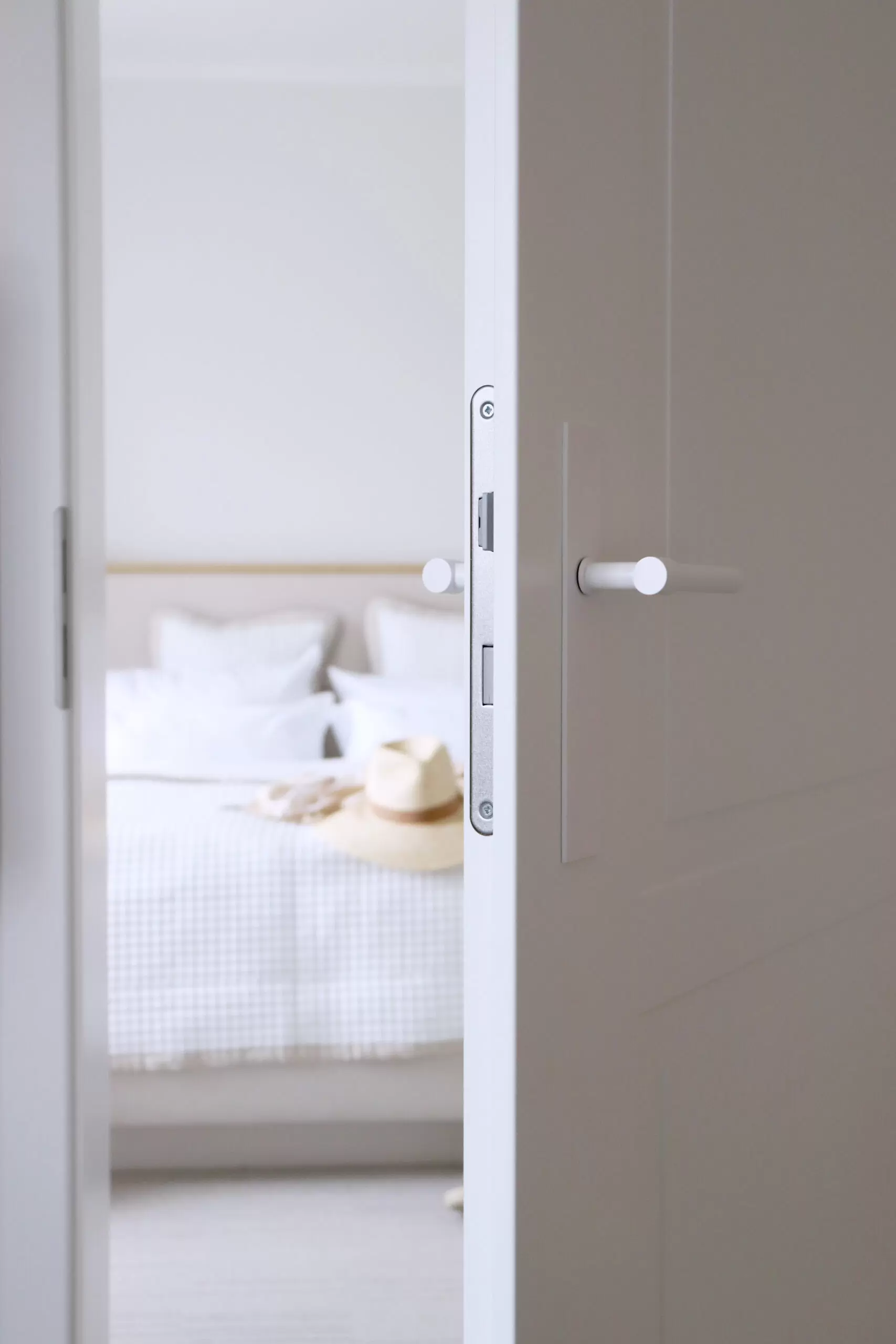 Tür ins Schlafzimmer