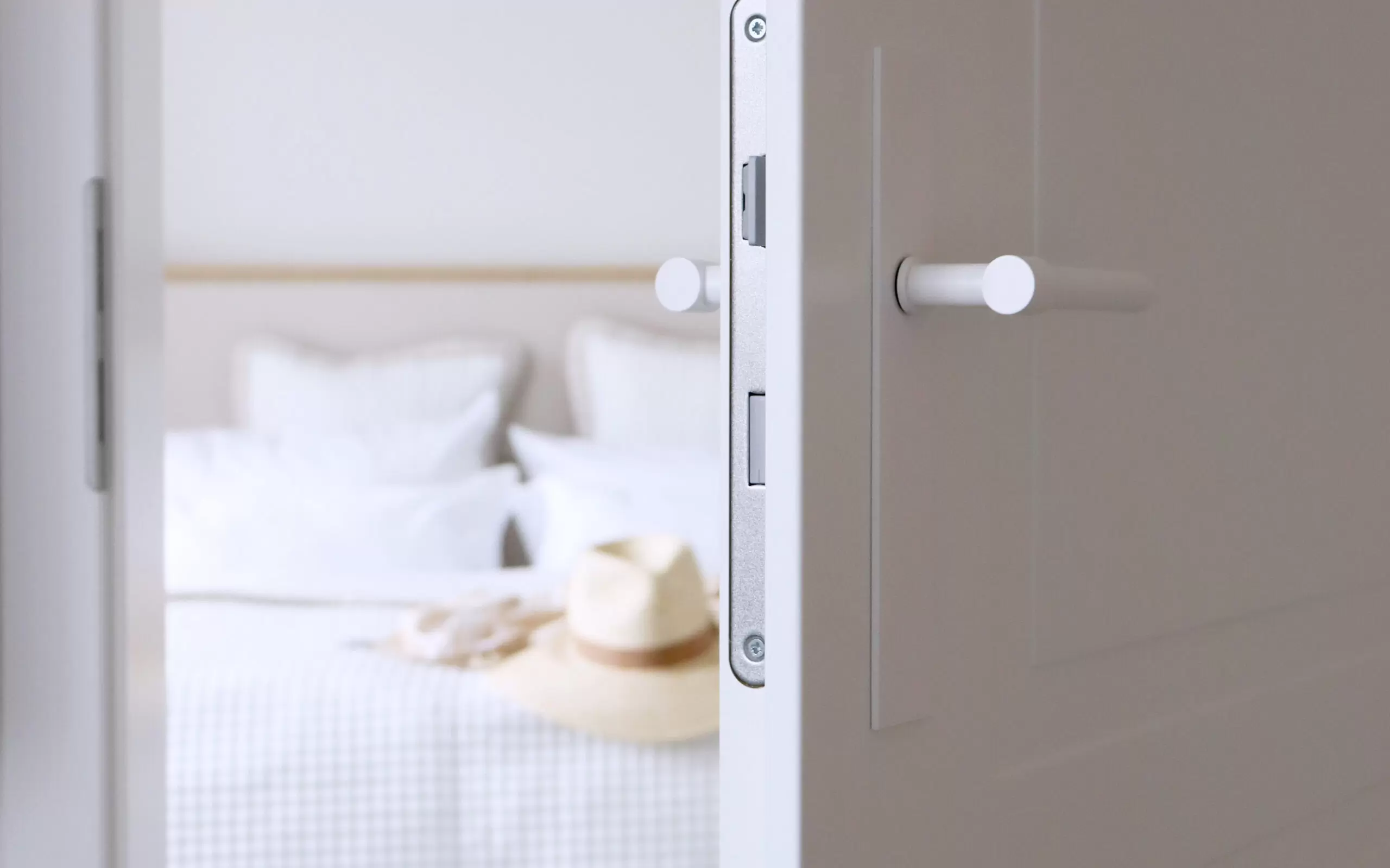 Tür zum Schlafzimmer